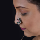 Oxidized Plain Ball Stone Nath