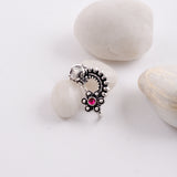 Oxidized Nath - Traditional Elegance with a Vintage Charm