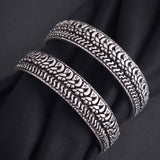 Oxidized Peacock Bangles