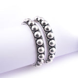 Oxidized Round Ball Bangles