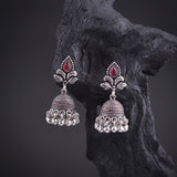 Oxidised Small Stone Zumki