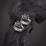 Toe Ring-Embrace Vintage Elegance with Our Oxidised Toe Ring