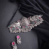 Embrace Timeless Elegance with Our Stunning Oxidised Chokar Collection