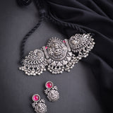 Embrace Timeless Elegance with Our Stunning Oxidised Chokar Collection