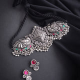 Embrace Timeless Elegance with Our Stunning Oxidised Chokar Collection