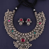 Oxidised Kolhapuri Saaj Necklace