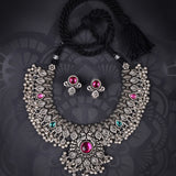 Oxidised Kolhapuri Saaj Necklace