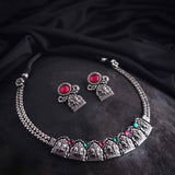 Oxidised Delicate Necklace