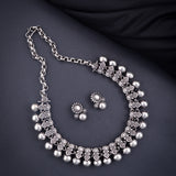 Oxidised Kolhapuri Necklace