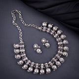Oxidised Kolhapuri Necklace