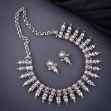 Oxidised Kolhapuri Necklace