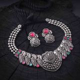 Oxidised Boll Chain Necklace