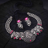 Oxidised Boll Chain Necklace