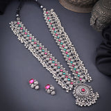 Oxidized Kolhapuri Saaj Long Necklace