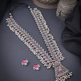Oxidized Kolhapuri Saaj Short Necklace