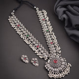 Kolhapuri Saaz Oxidized Necklace