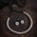 Kolhapuri Oxidised Thushi Necklace