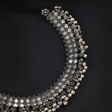 Oxidised Ghungroo Necklaace
