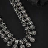 Oxidised Long Kolhapuri Necklace