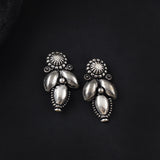 Oxidised Ganga Jamuna Kolhapuri Bormala dual-tone Necklace