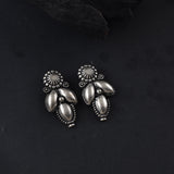 Oxidised Kolhapuri 3 Layer Dual tone Bormala Necklace