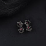 Oxidised Deligate Necklace