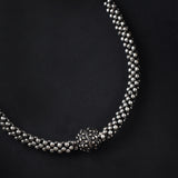 Oxidised Kolhapuri Single Beads Thushi