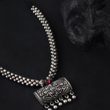Oxidised Kolhapuri Pendant Thushi