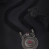 Oxidised Round Long 30 Inches Mangalsutra