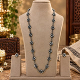Oxidised Long Kudi Necklace