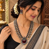 Oxidised Mahalaxmi Koyali Saaj