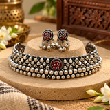Heritage Ashtapailu Oxidised Wajratik