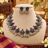 Heritage Tone Oxidised Necklace