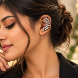 Milet Beads Oxidised Earcuffs