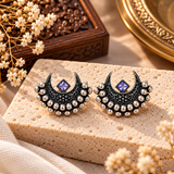 Oxidised Chand Bali Tops