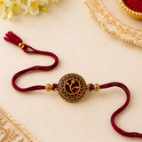 Heritage Gold Antique Rakhi
