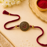 Heritage Gold Antique Rakhi