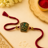 Heritage Gold Antique Rakhi