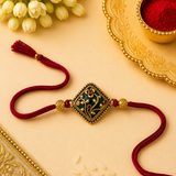 Heritage Gold Antique Rakhi