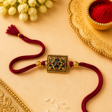 Heritage Gold Antique Rakhi