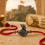 Chhatrapati Shivaji Maharaj Oxidised Rakhi