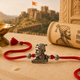 Chhatrapati Oxidised Rakhi