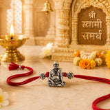 Shree Swami Samarth Oxidised Rakhi