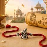 Little Krishna Oxidised Rakhi