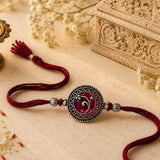 Heritage Oxidised Rakhi