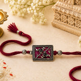 Heritage Oxidised Rakhi