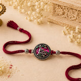Heritage Oxidised Rakhi