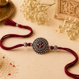 Heritage Oxidised Rakhi