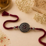 Heritage Oxidised Rakhi