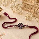 Heritage Oxidised Rakhi